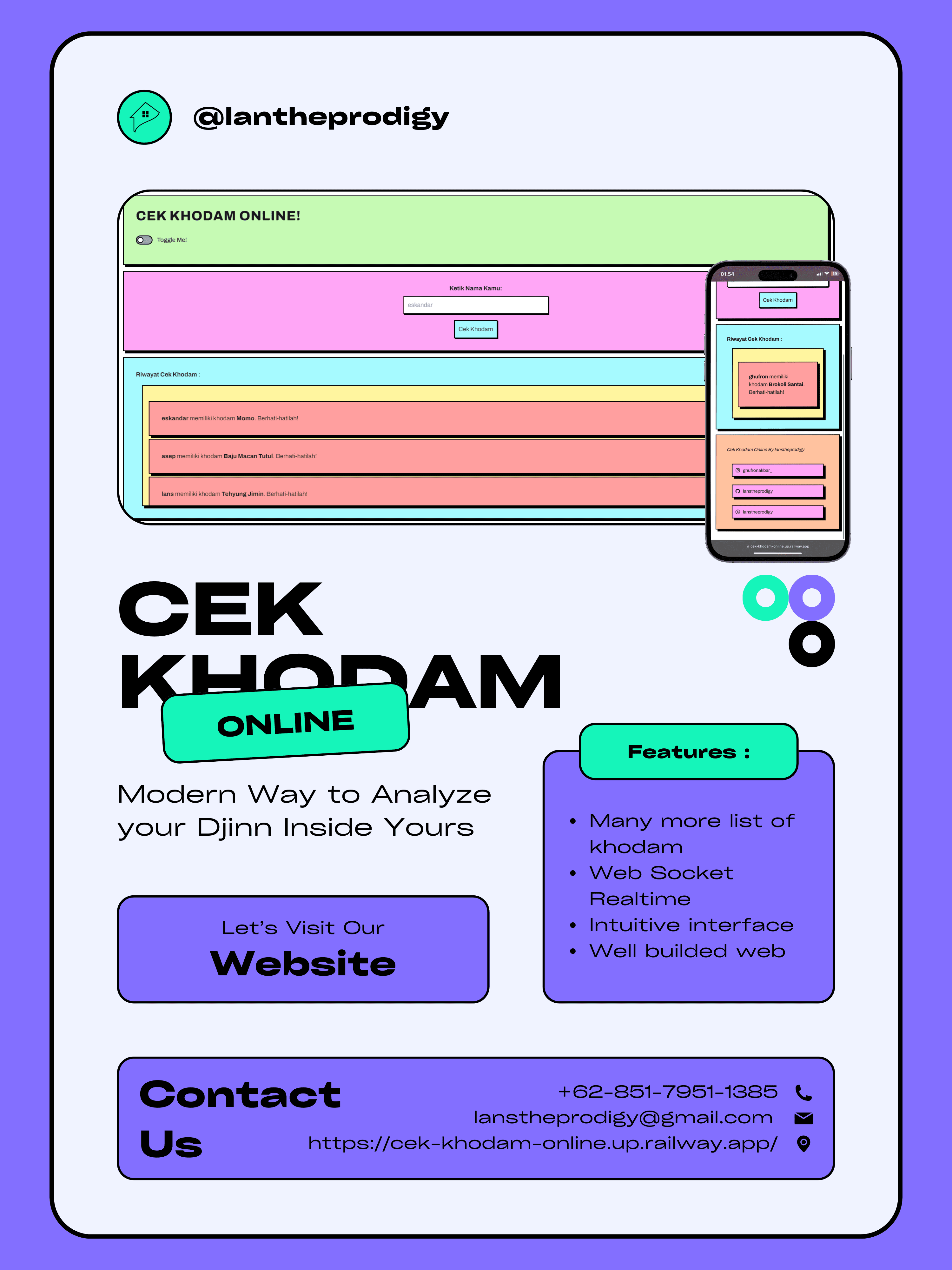 Cek Khodam Online hero preview
