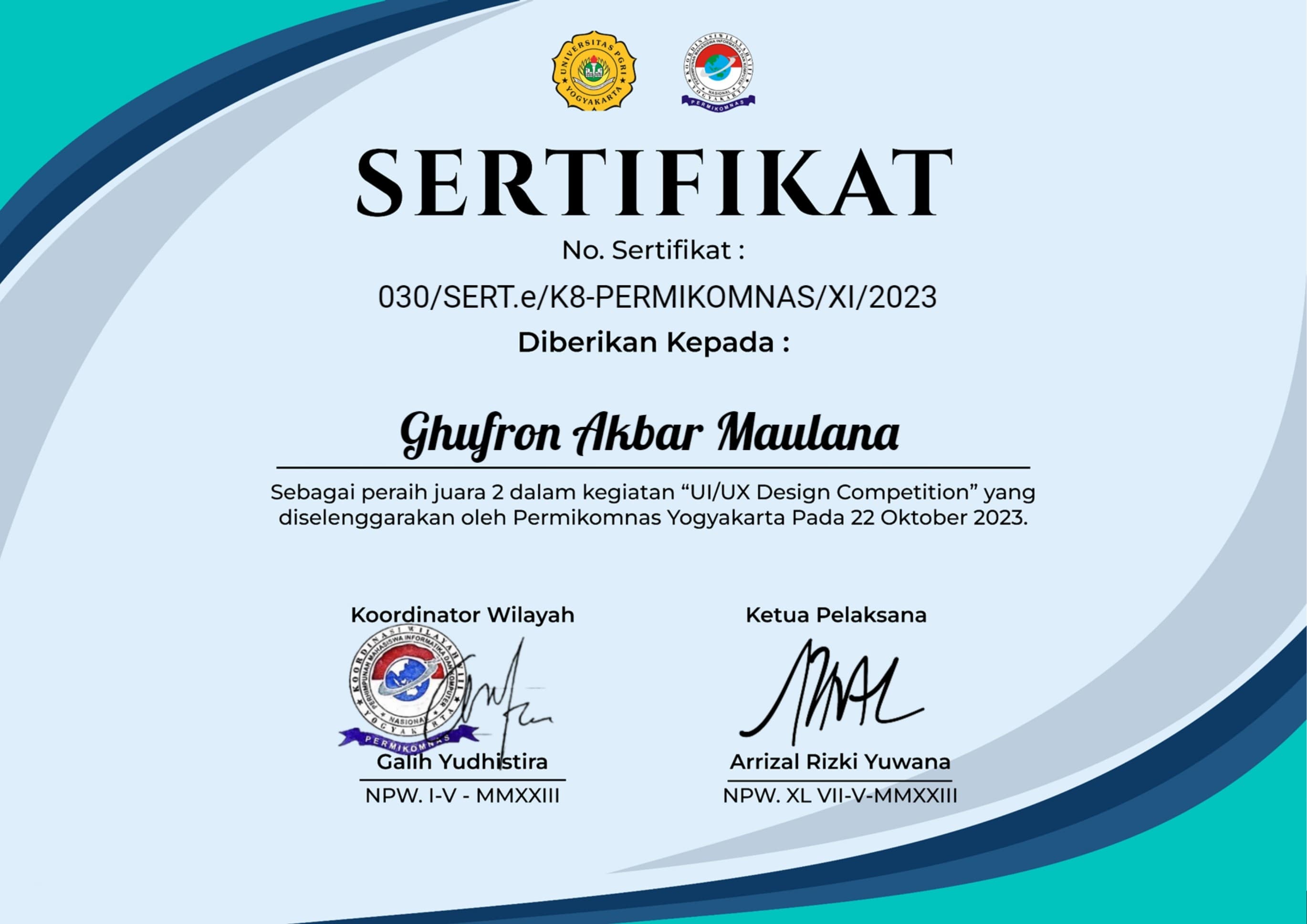 Permifest UI/UX Design Competition