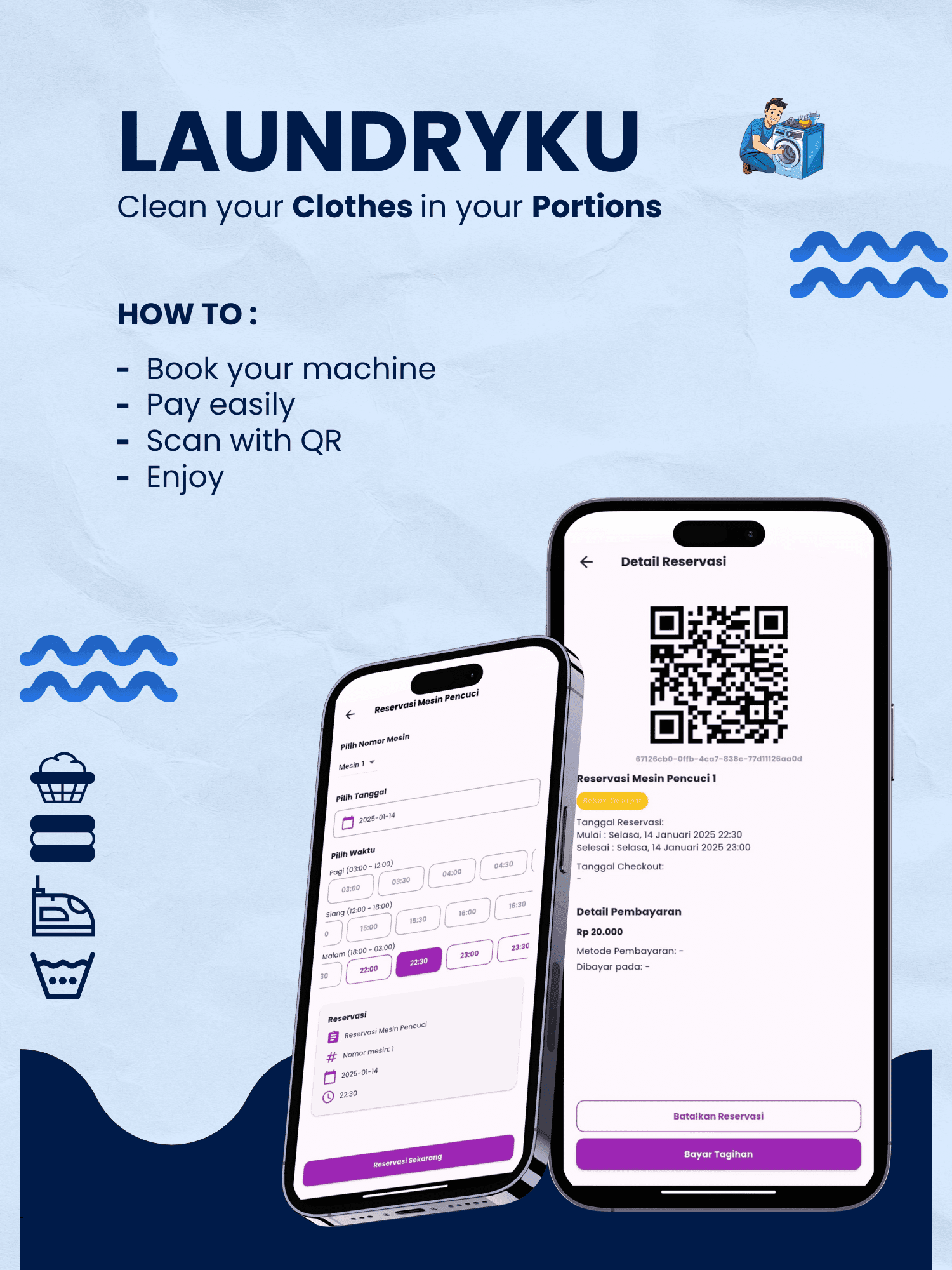 Laundryku hero preview