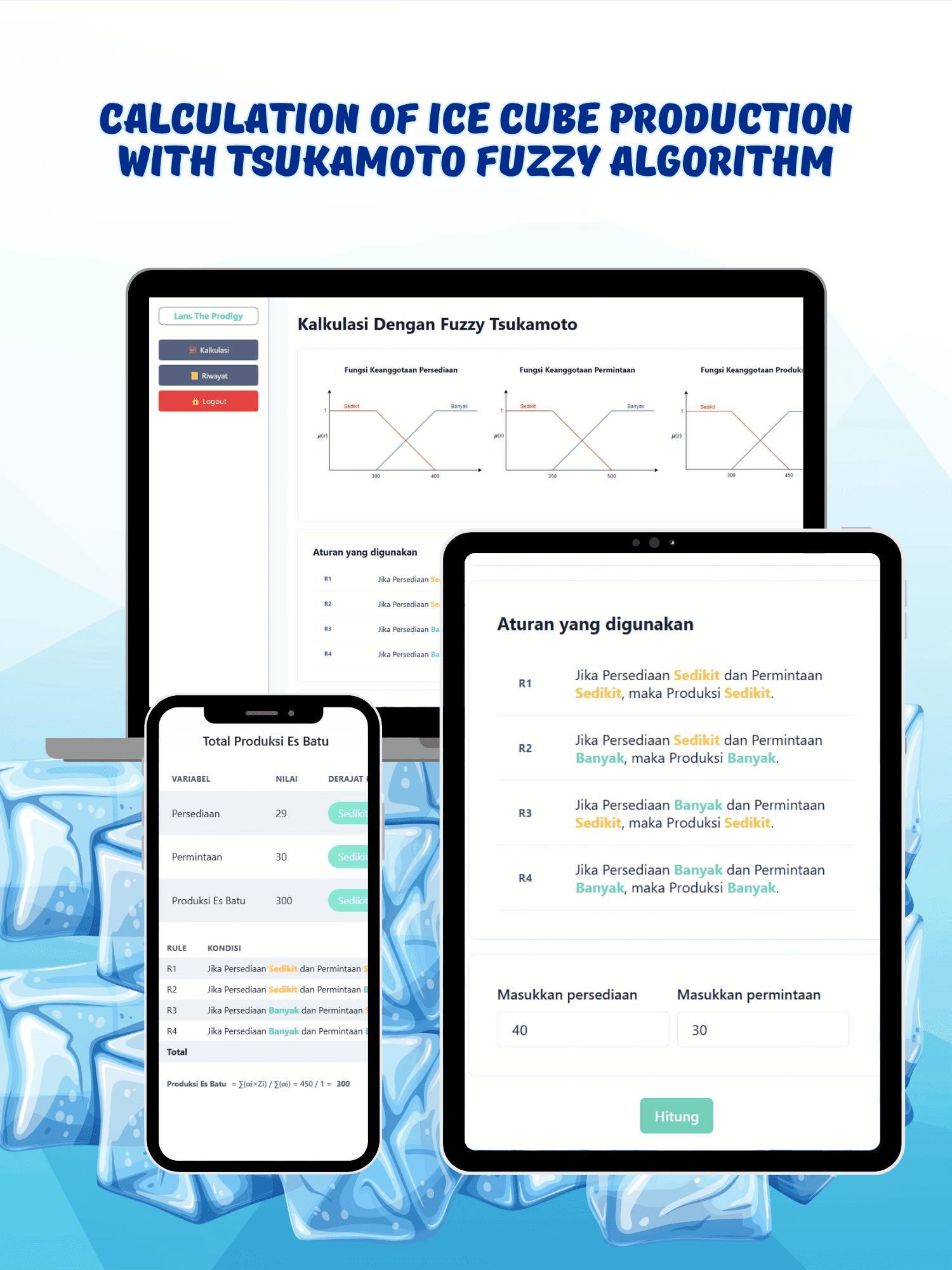 Fuzzy Tsukamoto Calculator hero preview